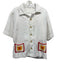 Terry Size S/M White, Red & Yellow Organic Cotton Terry Cloth Short Set White, Red & Yellow / S/M
