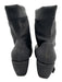 Pedro Garcia Shoe Size 36.5 Black Nylon Platform Wedge Stretch Booties Black / 36.5