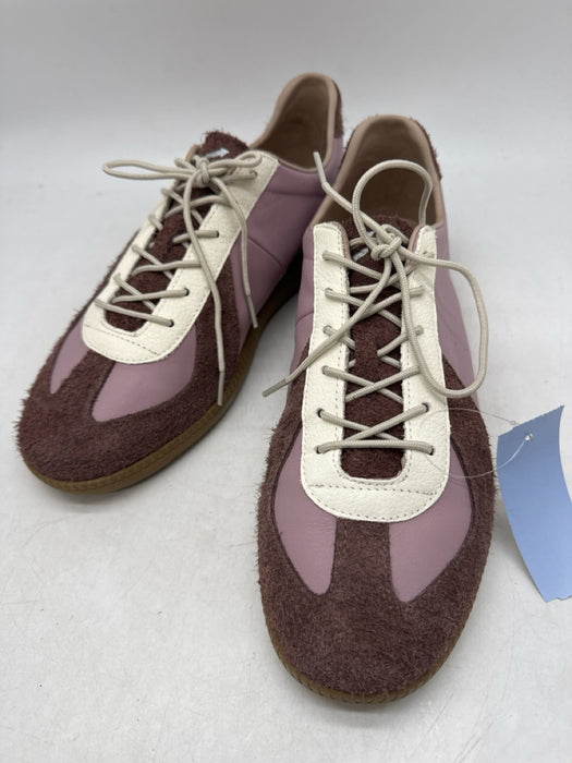 Next Impulse Shoe Size 8 Purple Leather & Suede Solid Sneaker Men's Shoes