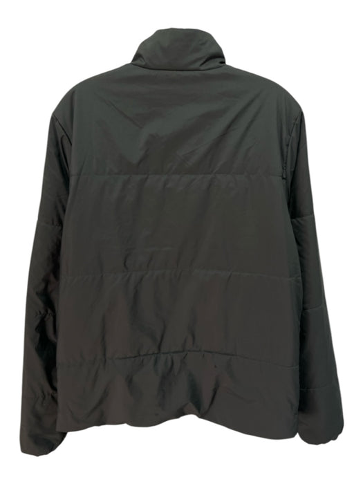 Vuori Size Est M Gray Synthetic Solid Puffer Zip Up Men's Jacket Gray / Est M