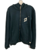 Vuori Size Est M Green Blue Cotton Blend Solid Zip UP Hoodie Long Sleeve Shirt Green Blue / Est M