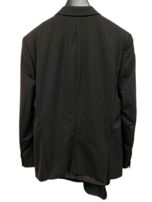 Hugo Boss Black Wool Blend Solid Tuxedo Men's Suit Black / 40s