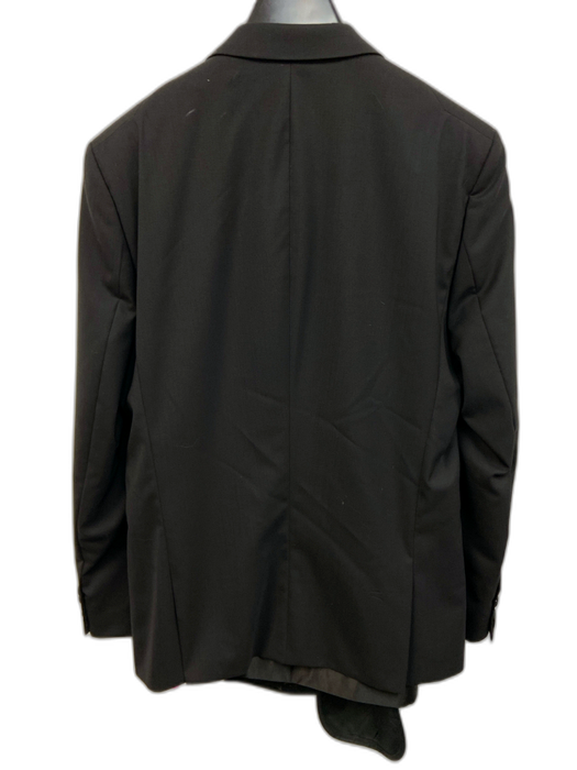 Hugo Boss Black Wool Blend Solid Tuxedo Men's Suit Black / 40s