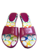 Coach Shoe Size 7 Pink PVC Jelly Slip On Kitten Heel Monogram footbed Sandals Pink / 7