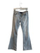 Juicy Couture Size 27 Blue & Aqua Cotton Light Wash Low Rise Flare Leg Jeans Blue & Aqua / 27
