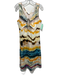 Banana Republic Size S Beige, Brown & Multi Linen Tie Dye Sleeveless Dress Beige, Brown & Multi / S
