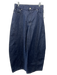 COS Size 27 Dark Wash Cotton Blend Mid Rise Barrel Leg Relaxed Jeans Dark Wash / 27