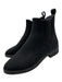 Rothy's Shoe Size 9.5 Black Synthetic Knit Stretch Panel Almond Toe Booties Black / 9.5