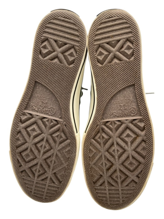 Converse Shoe Size 10 Sage Green & Cream Canvas Rubber lace up Low Top Sneakers Sage Green & Cream / 10