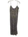 Nicole Miller Collection Size 6 Purple & Yellow Cotton Blend Lace Overlay Gown Purple & Yellow / 6