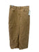 Reformation Jeans Size 27 Tan Brown Cotton Denim High Rise Front Slit Maxi Skirt Tan Brown / 27