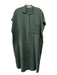 SBJ Austin Size One Size Forest Green Tencel Button Up Pockets Above Knee Dress Forest Green / One Size