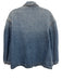 The Great Size 1 Blue Cotton Button Front Long Sleeve Faded Denim Jacket Blue / 1