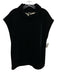 Kal Rieman Size M Black Poly Blend Crushed Velvet Sleeveless turtle neck Top Black / M