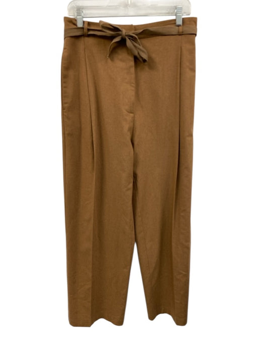 Humanoid Size Est M Brown Viscose Blend Zip & Hook Closure Tie belt Pants Brown / Est M