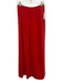 Alice + Olivia Size 4 Orange Poly Blend Zip & Hook Closure Pintuck Trouser Pants Orange / 4