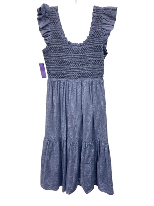Pomander Place Size S Muted purple Cotton Sleeveless Textured Sleeveless Dress Muted purple / S