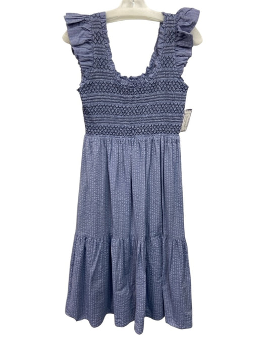 Pomander Place Size S Muted purple Cotton Sleeveless Textured Sleeveless Dress Muted purple / S