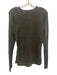 Ralph Lauren Size L Dark Green Silk Blend metallic knit rolled neckline Sweater Dark Green / L