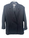 Apiece Apart Size 6 Black Cotton Blend Two Button Lapels Slit Pocket Blazer Black / 6