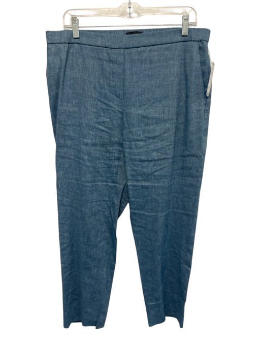 Theory Size 10 Light Blue Elastic Waist Tapered Pockets Pants Light Blue / 10