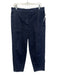 Eileen Fisher Size Est L Dark Wash Cotton Denim High Rise Tapered Pockets Pants Dark Wash / Est L