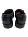 Flattered Shoe Size 37 Black Leather Upper Quilted Penny Lug Sole Loafers Black / 37