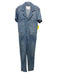 Pistola Size S Light Wash Cotton Collar Button Up Short Sleeve Denim Jumper Light Wash / S