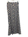 Stateside Size S Blue & Cream White Cotton Geometric Print Strapless Shift Dress Blue & Cream White / S