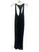 Beyond Yoga Size M Dark Gray Polyester Blend Heathered Racerback Jumpsuit Dark Gray / M