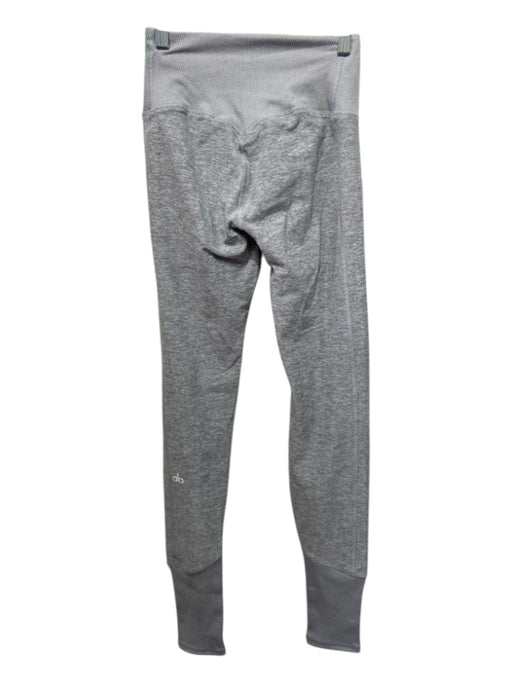 Alo Size XS Light Gray Missing Fabric Heathered Elastic Waist Athletic Pants Light Gray / XS