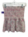 Love Shack Fancy Size XS Pink & Green Cotton Smocked Waist Band Floral Skirt Pink & Green / XS