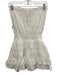 Temptation Positano Size S White Lace Detail Tube Top Drawstring tie Dress White / S