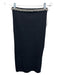5a7 Cinq a Sept Size XS Black & Silver Viscose & Nylon Ribbed Beaded Skirt Set Black & Silver / XS