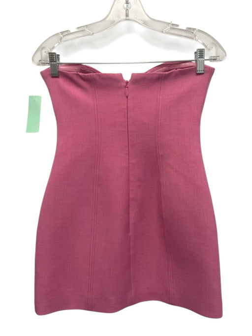 Significant Other Size 2 Bubblegum Pink Polyester Strapless Gold detail Dress Bubblegum Pink / 2