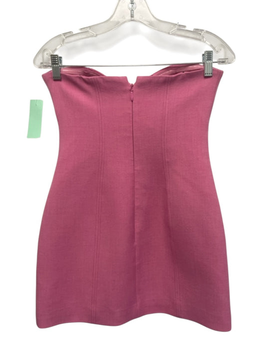 Significant Other Size 2 Bubblegum Pink Polyester Strapless Gold detail Dress Bubblegum Pink / 2