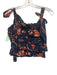 Ulla Johnson Size 0 Blue, Orange, Multi Cotton Sleeveless Abstract Print Top Blue, Orange, Multi / 0