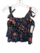 Ulla Johnson Size 0 Blue, Orange, Multi Cotton Sleeveless Abstract Print Top Blue, Orange, Multi / 0