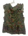 Love The Label Size XS Green, Pink, Purple Viscose Sleeveless Abstract Print Top Green, Pink, Purple / XS