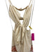 Johanna Ortiz Size 3 Beige, Pink, Brown Cotton Embroidered Sleeveless Dress Beige, Pink, Brown / 3