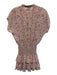 Misa Size XS Pink, Orange, Purple Polyester Cap Sleeve Floral Print Mini Dress Pink, Orange, Purple / XS