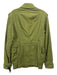 Rag & Bone Size S Green Polyester & Cotton Zip Up Epaulettes Utility Jacket Green / S