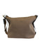 Cuyana Tan & Gray Viscose Blend Zip Close Woven Outer Pockets Bag Tan & Gray / Large