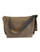 Cuyana Tan & Gray Viscose Blend Zip Close Woven Outer Pockets Bag Tan & Gray / Large