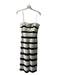 BCB Generation Size 8 Black & White Polyester Spaghetti Strap Striped Dress Black & White / 8