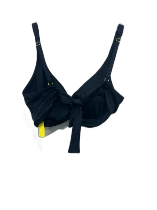 Cerulean Sea Size 8 Black Nylon Blend Twist Front Adjustable Strap Swimsuit Black / 8