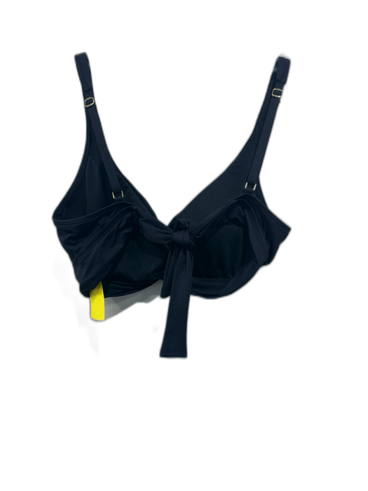 Cerulean Sea Size 8 Black Nylon Blend Twist Front Adjustable Strap Swimsuit Black / 8