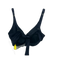 Cerulean Sea Size 8 Black Nylon Blend Twist Front Adjustable Strap Swimsuit Black / 8