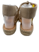 Soludos Shoe Size 9 Beige Leather Upper Suede lace up Platform Sandals Beige / 9