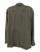 Filson Size L Gray Cotton Blend Solid Button Up Front Pockets Long Sleeve Shirt Gray / L